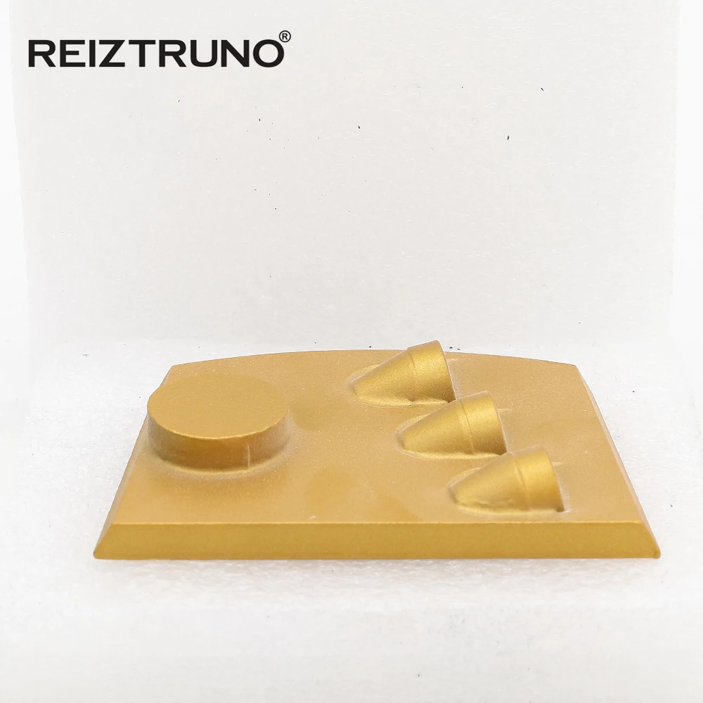 Reiztruno Satu Logam Segmen dan PCD Diamond Floor Polishing Pads Grinding Discs untuk Lantai Beton Epoxy Penghapusan Lavina Kunci