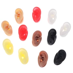 Silicone Ear Model Practice Piercing Tools Ear Stud Display Tool Body Jewelry