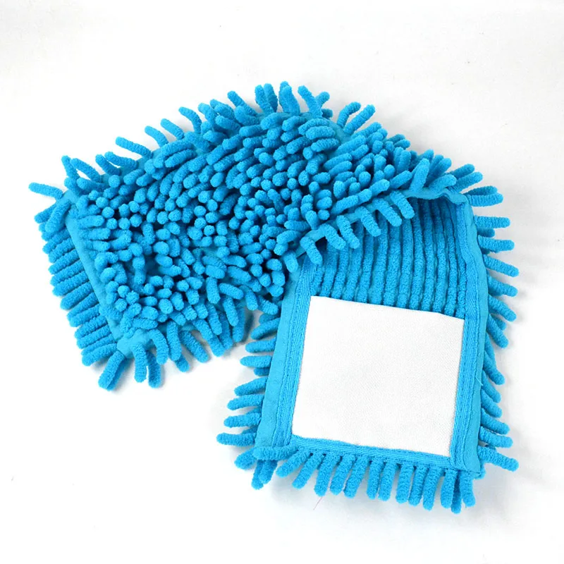 41x12 cm Blue Microfiber Chenille Replaceable Mopping Cloth Head for Extendable Mops Top Household Floor Cleaning Supplies