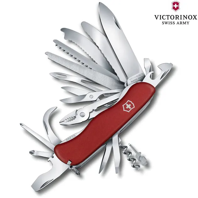 مُحَدِّدُ الأداء: لماذا يُعدّ السكين السويسري Victorinox WorkChamp XL 0.8564.XL الخيار الأمثل للمهنيين والهواة على حد سواء؟