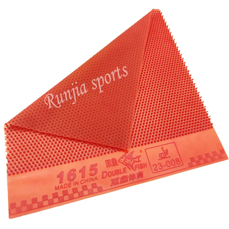 Original double fish table tennis rubber long pimples 1615 OX no sponge table tennis rackets Long grain
