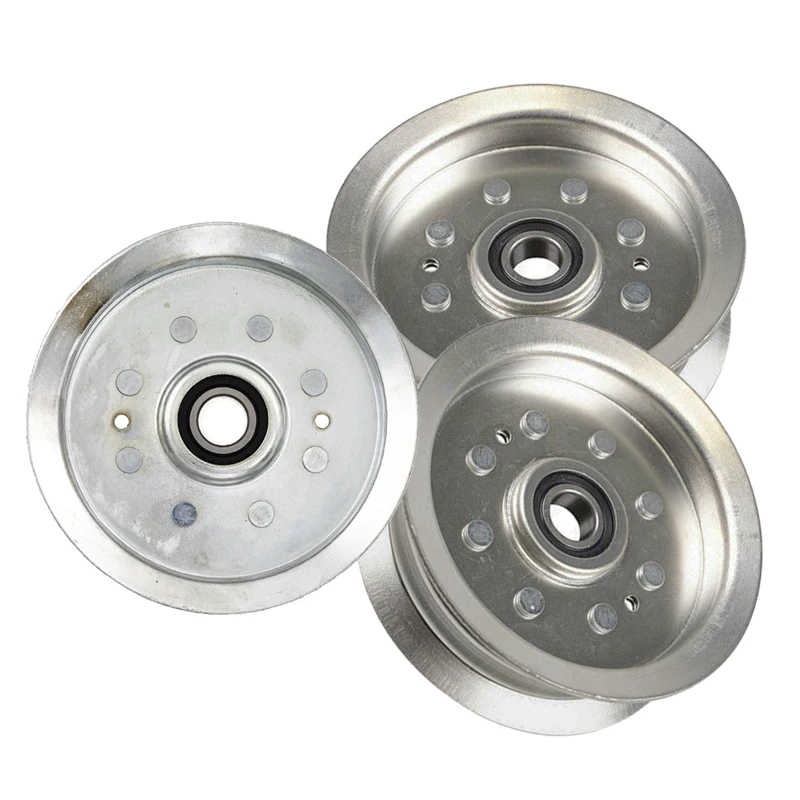 

Lawn Mower for J/ohn Deere GY20110 Zinc Pulley Single Groove Sabre 14.542GS, 1642HS, 17.542HS, 1742HS White 3 Pcs