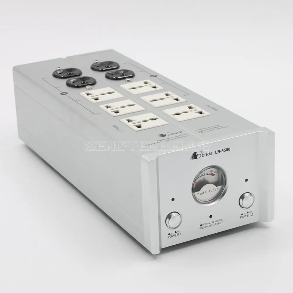 Bada LB-5500 قطاع تصفية الطاقة EMI لتنقية مكافحة التدخل HiFi مرشح الصوت مأخذ التوصيل