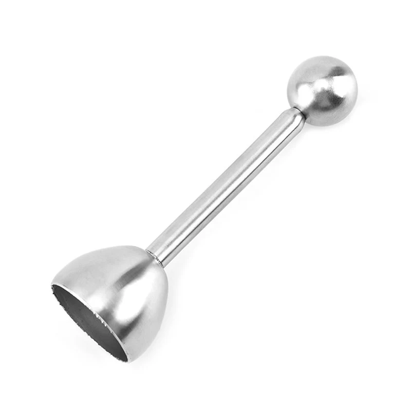 Stainless Steel Egg Topper Shell Opener Egg Cutter Cracker Metal Egg Cups Stand Holders For Soft Hard Boiled Eggs Kitchen Tools