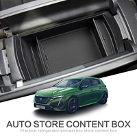 for New peugeot 308 2021-2022 SW Center Armrest Box Storage for PEUGEOT 408 2023 Accessories for New Opel Astra L 2022 Tray