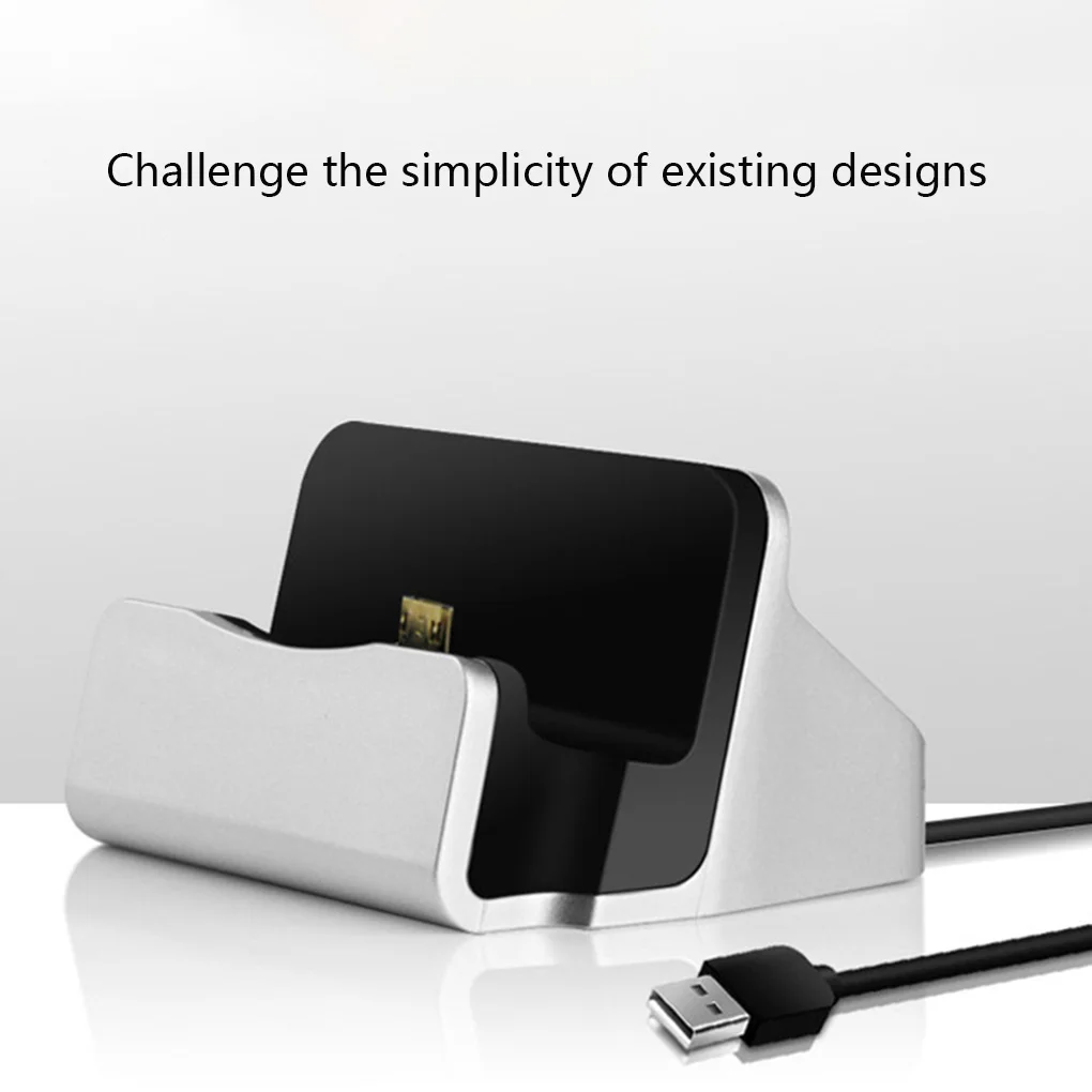 Replacement for Android Interface Smartphone Charging Base Mobile Phone Dock Power Station Cradle Charger