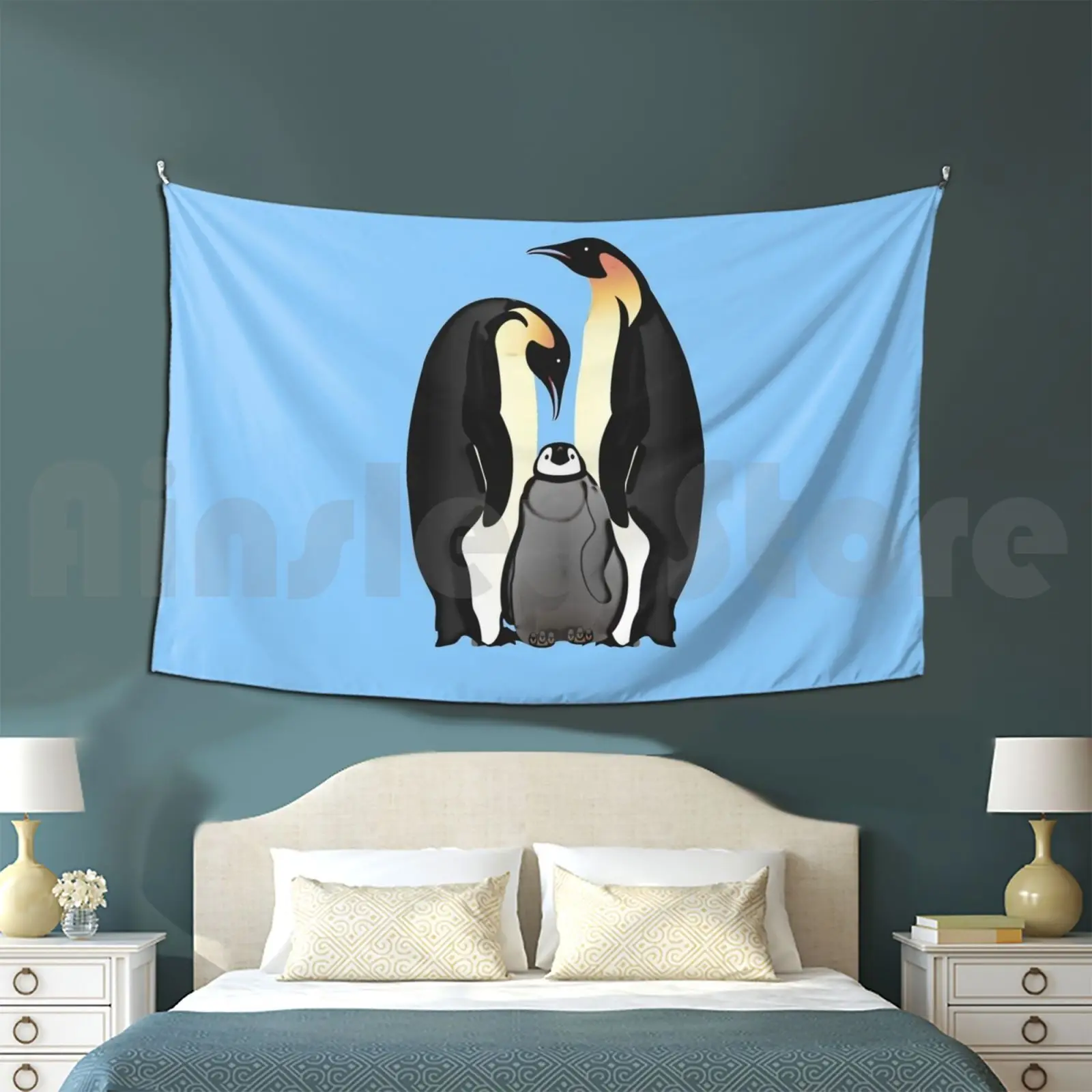 Tapestry Emperor Penguins , Birds , Animals 721 Penguins Birds Animals Water Animals Arctic