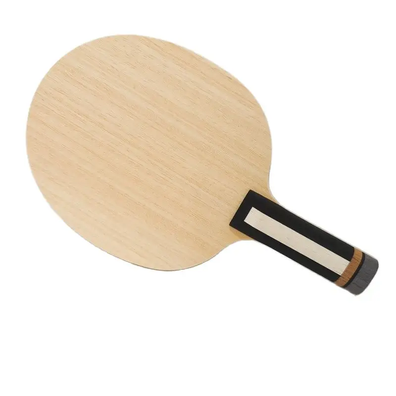 CNF-White Carbon Table Tennis Racket cellulose nanofiber, FL Handle or ST Handle, PingPong Blade, Fast Attack, High Elasticity