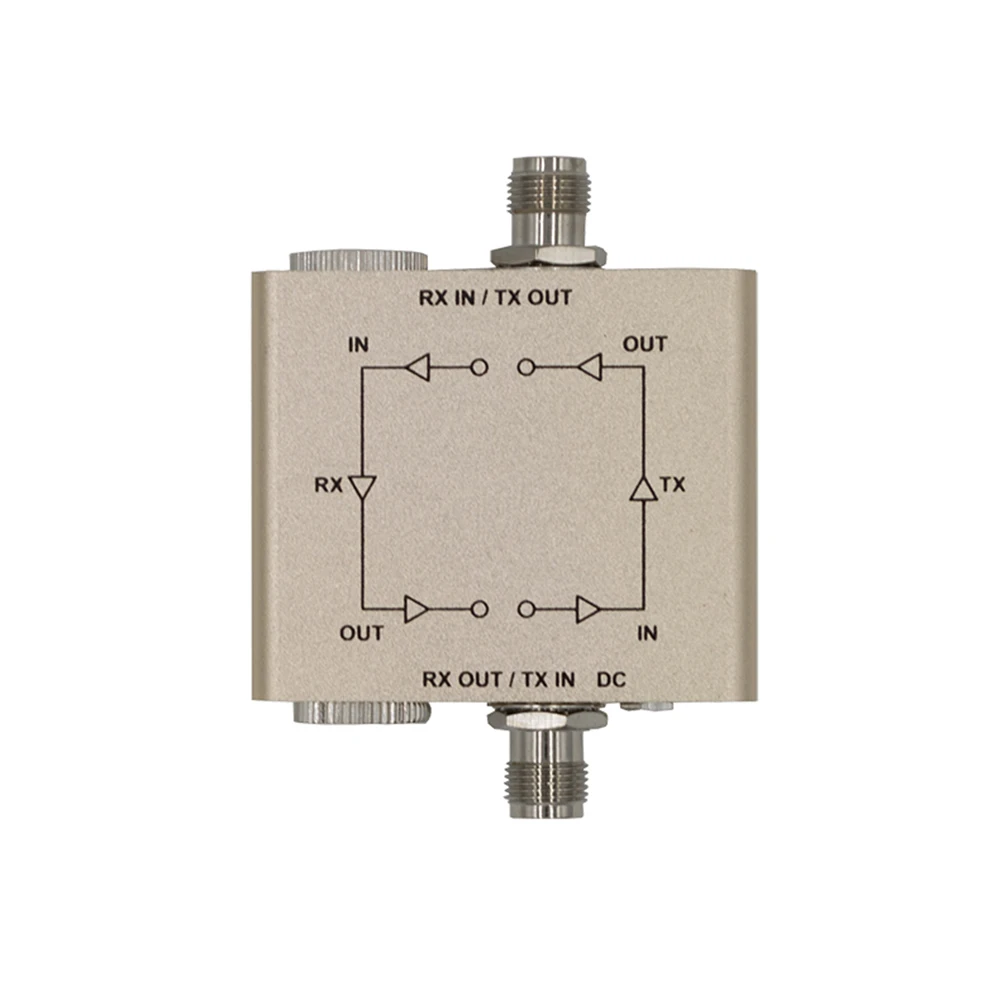 Leicozic 2PCS Antenna Distribution Signal Booster 500-950Mhz TNC-BNC For UHF Wireless Microphone System