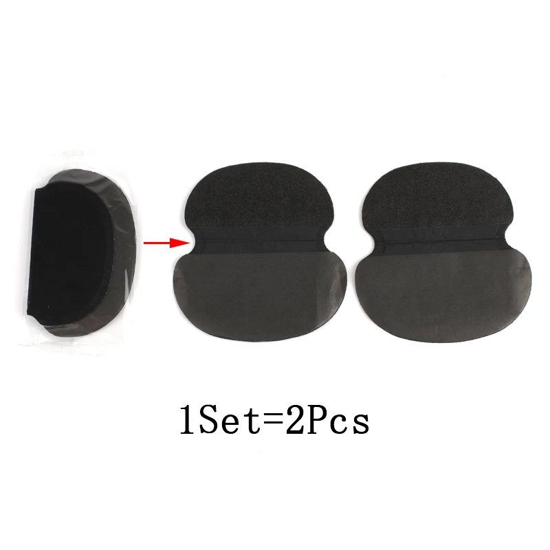 20Pcs=10Pairs non-woven fabrics Disposable Armpit Sweat Pads Black Absorbent Guards Antiperspirant Deodorant  Keep Dry Stickers