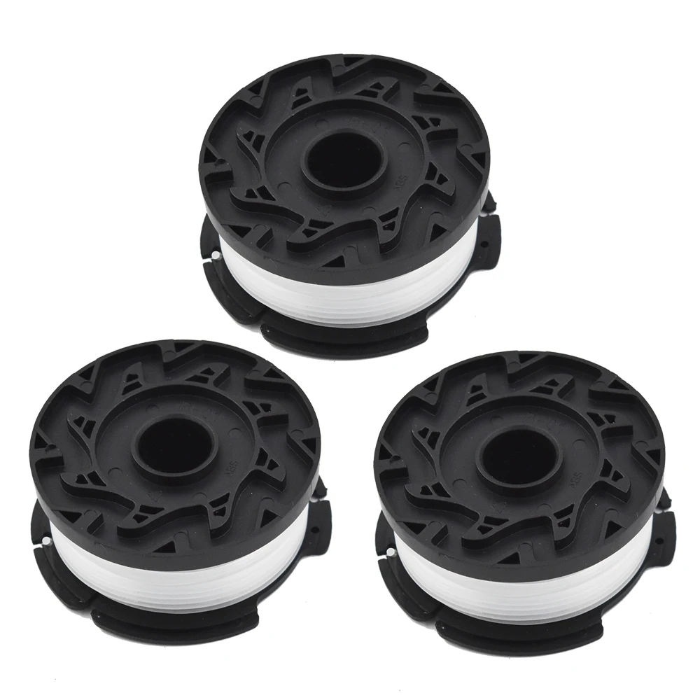 3 Pack String Trimmer Spools For BLACK+DECKER AF-100-3ZP GH900 W/ 0.065" Line