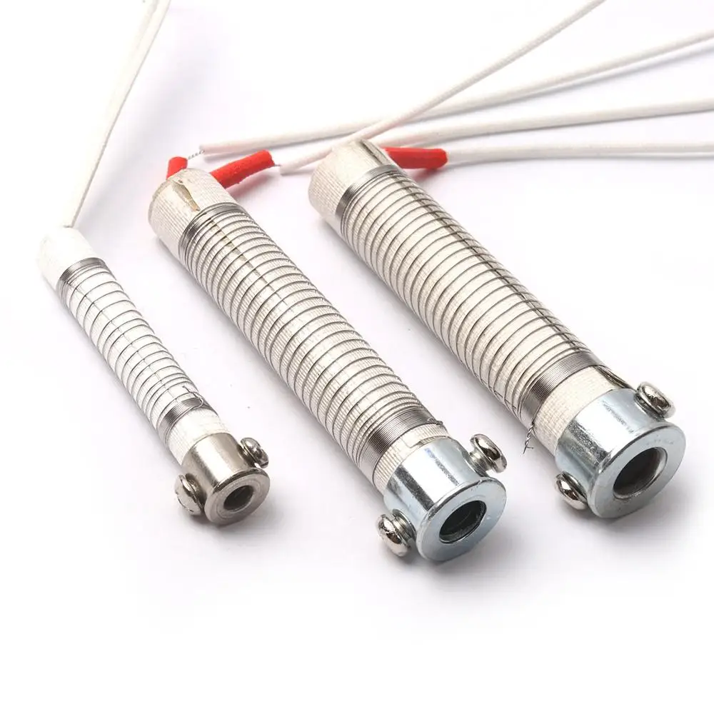 

30/80/100W Durable Electric Soldering Iron Core External Heat Heating Element Replacement Weld Equipment Welding Tool