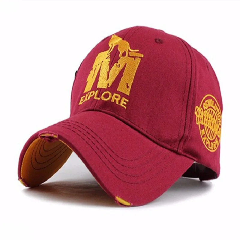 Man and Women Baseball Summer Caps Fashion Letter M Embroidery Adjustable Casquatte Unisex Gorras For Male Female