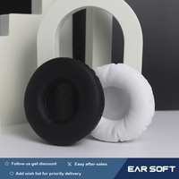 Earsoft Replacement Ear Pads Cushions for Bluedio T5S Headphones Earphones Earmuff Case Sleeve Accessories