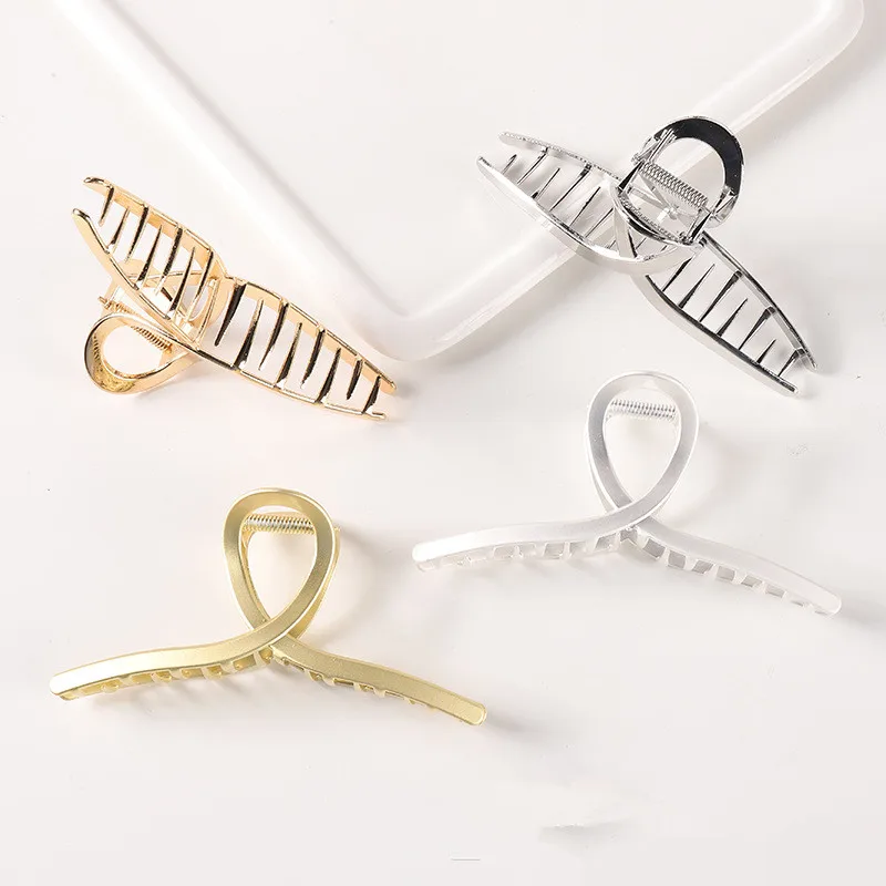 Multiple Styles Fashion Alloy Geometric Large Butterfly Love Pendant Hairpin Barrettes for Women Girl Accessories Headwear