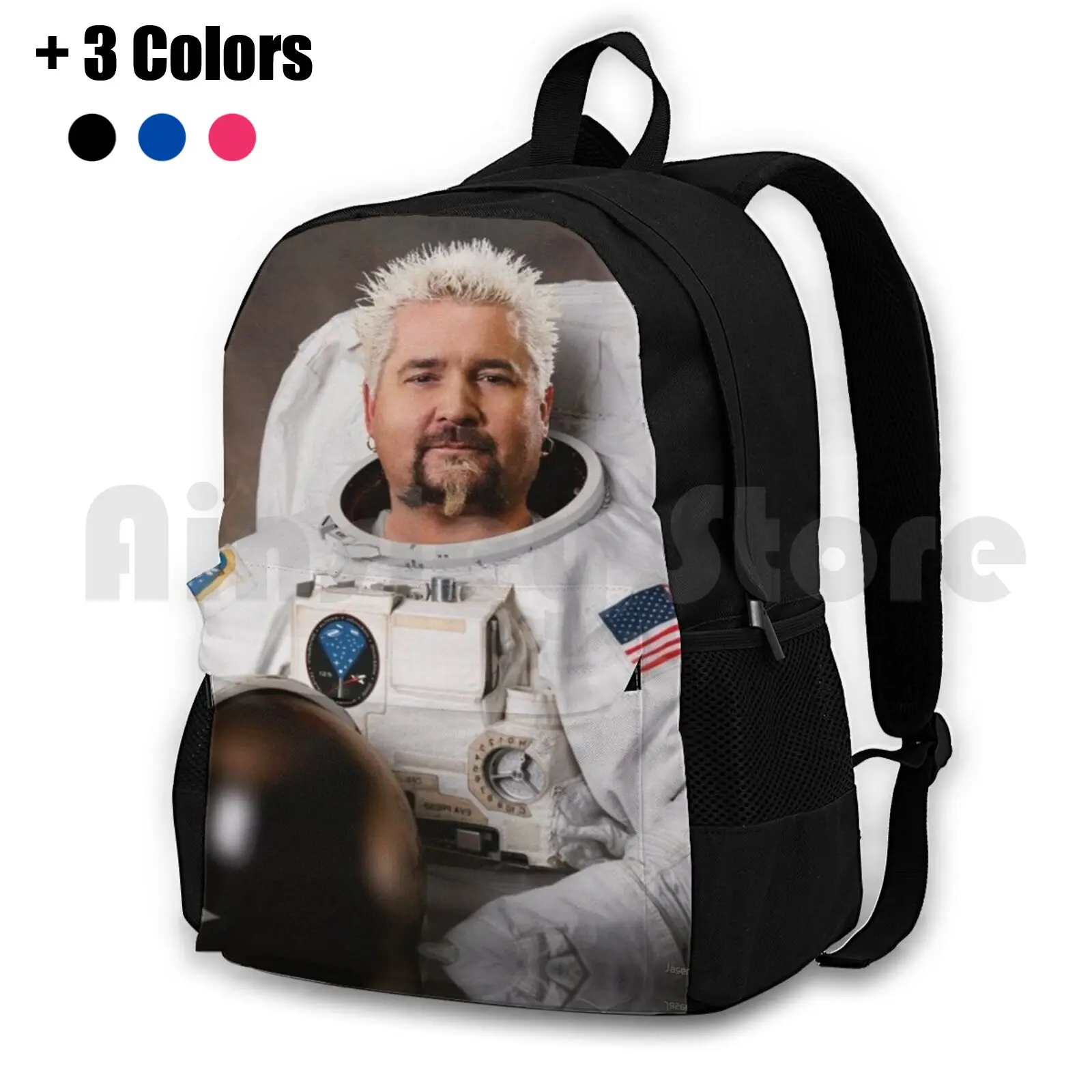 Flavortown On The Moon Outdoor Hiking Backpack Waterproof Camping Travel Phone Case Sheet Etsy Funny Swag DIY Décor Home House