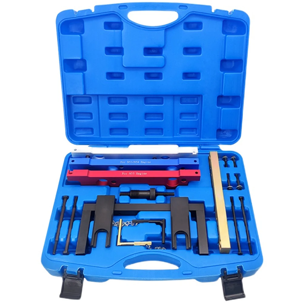 

Engine Timing Tools For BMW N51 N52 N53 N54 N55 Camshaft Vanos Flywheel Timing Tool Set Car Garage Tools