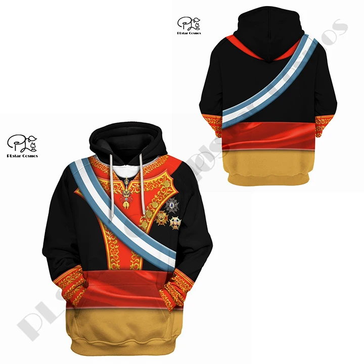 

PLstar Cosmos 3Dprint Newest History Halloween Cosplay Royal Art Harajuku Unique Unisex Casual Gift Hoodies/Sweatshirt/Zip C-2