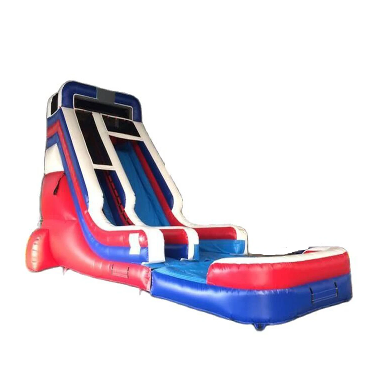 PVC material large size Inflatable Slide with pool  Bouncy Slide for commerical use