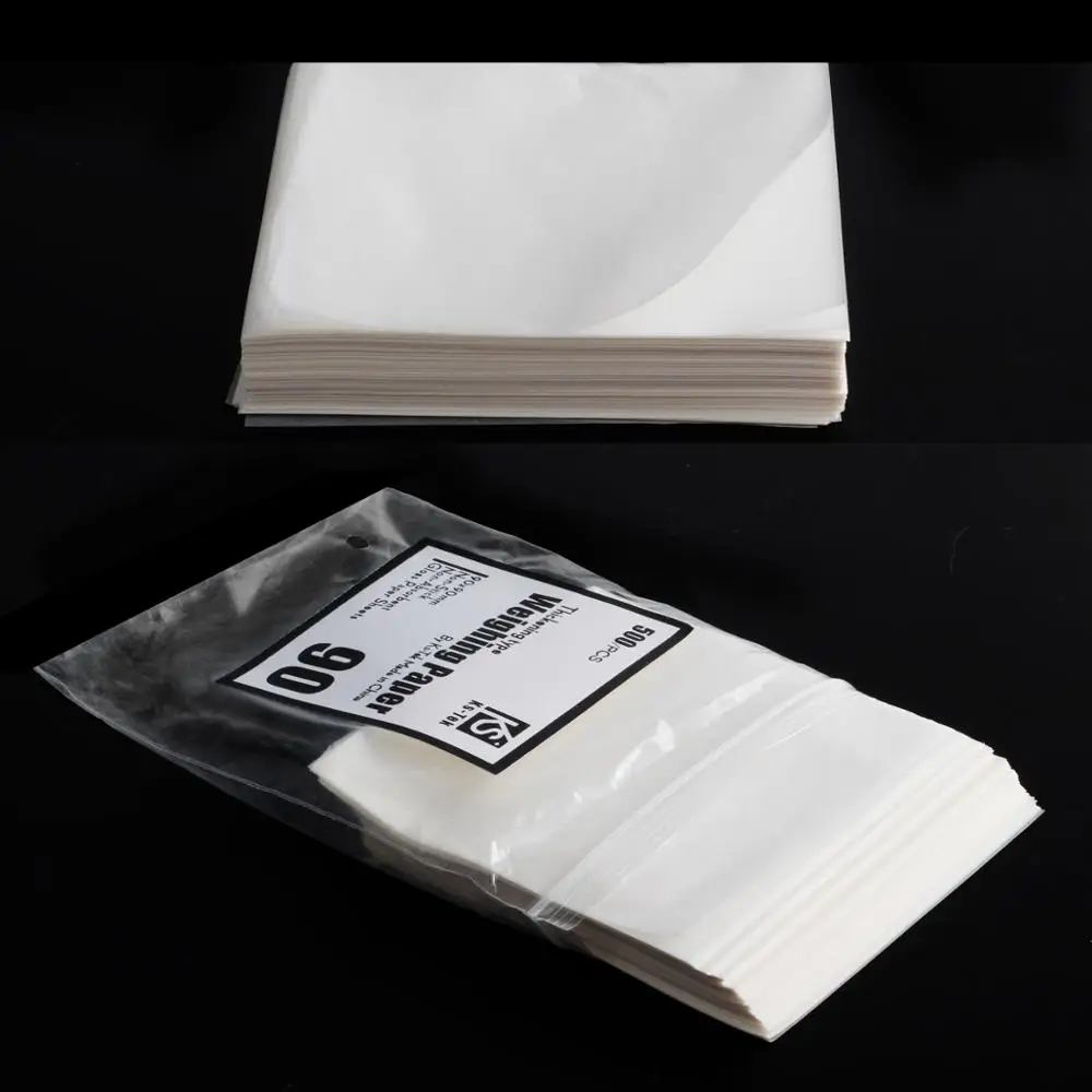 Weighing Paper Sheet, Non-Absorbing, Non-Stick,High-Gloss for Scale Measurement Samples Transfer 1000pcs by ks-tek