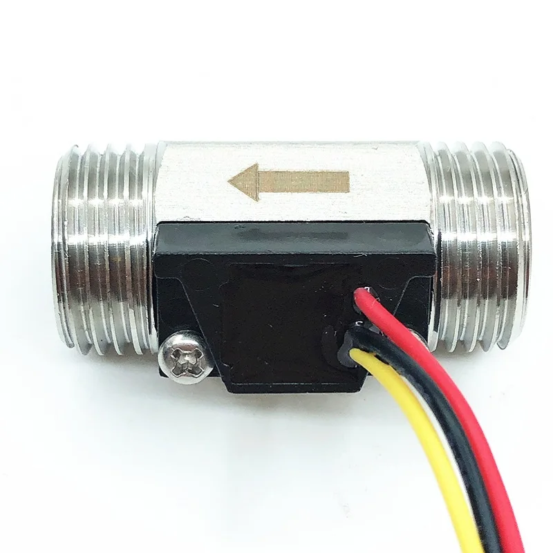Capteur De Débit D'Eau Magnétique G1/2 En Laiton – Turbine 1-25 L/min – Haute Précision ±3% – Pour Chauffe-Eau, Osmoseur, Distributeur