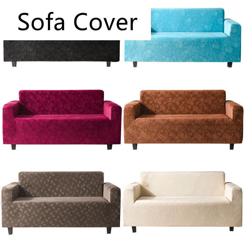 

Thicken Crystal Velvet Fabric Sofa Cover Slip Resistant Slipcover Seat Couch Cover Sofa Towel for Living Room Decor Textiles Dec