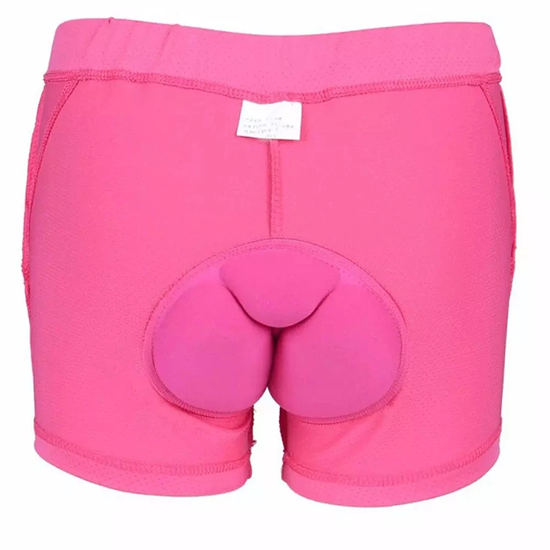 Women's Cycling Shorts 3D Gel Padded Breathable Underwear Bicycle Road Bike MTB Shorts Riding Downhill Shorts S-3XL Pink