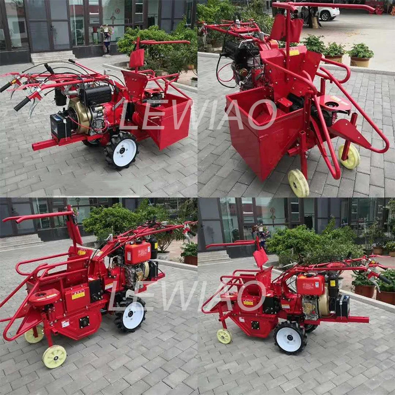 حصادة الذرة الجافة والرطبة، حصادة الذرة الصغيرة اليدوية