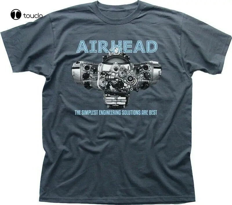 Airhead Boxer Twin R65 R75 R1200Gs Motorcycle R1200Rt Charcoal T-shirt