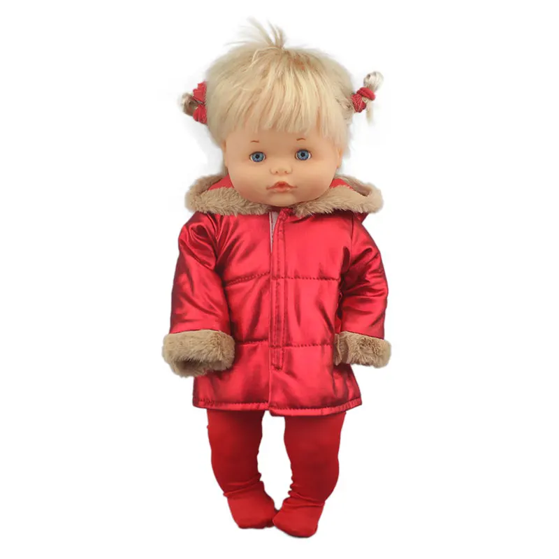 Traje de plumón para muñeca Nenuco de 42 cm y 17 pulgadas, ropa de invierno, 2022