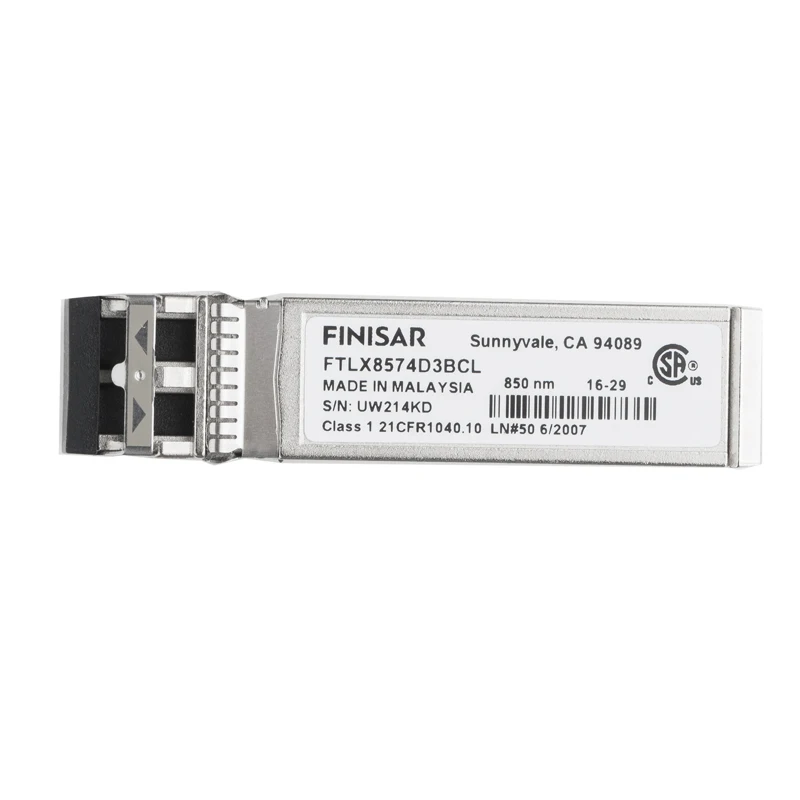 FINISAR FTLX8574D3BCL 10G-SR/SW 850NM 400M LC 10 gigabitowy wielomodowy moduł nadawczo-odbiorczy SFP +