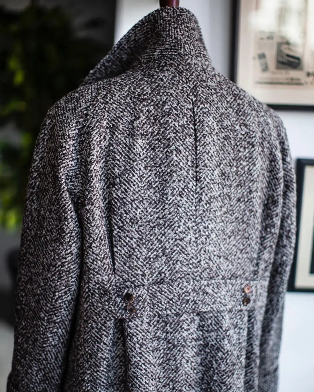 Business Men Suit Winter Warm Long Woolen cloth Overcoat Office Party Prom Blazer Tailor Made Formal Causal Costume Homme