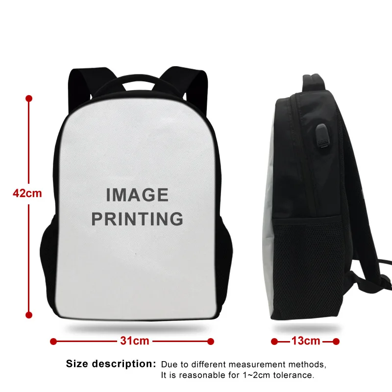 Hot The Vampire Diaries Backpack for Boy Girls Teenager School Bags Children Student Knapsack Men Women USB Charging Travel Bags