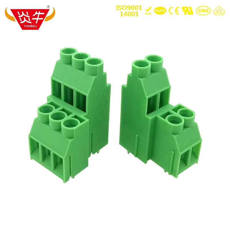 

10Pcs KF635A KF635HL 2P 3P PCB SCREW TERMINAL BLOCK DG636A 6.35mm 2PIN 3PIN MKKDS 5/ 2-6,35 1719031 PHOENIX DEGSON KEFA