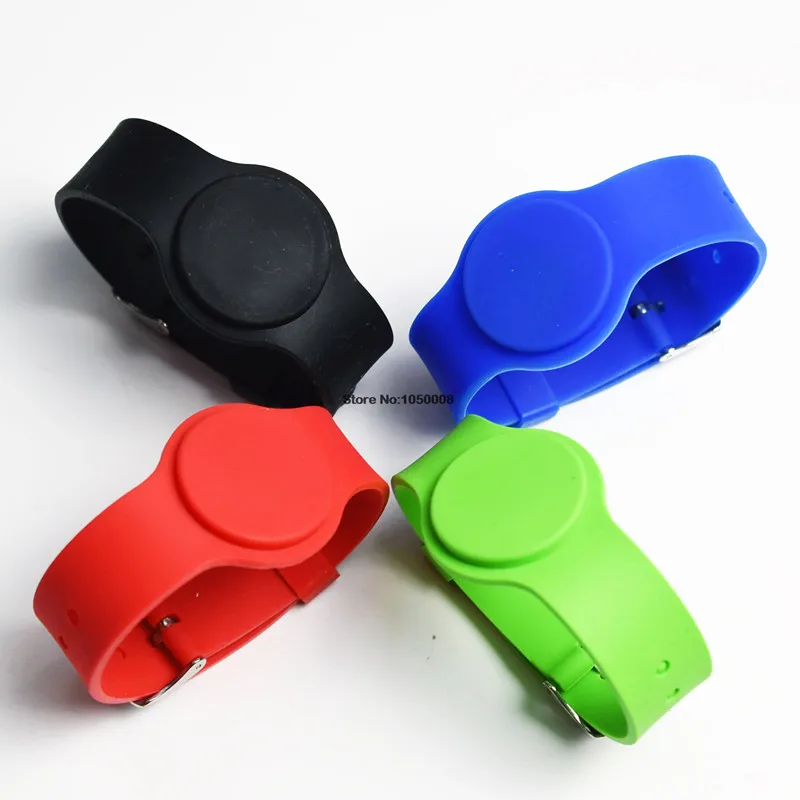 13.56MHz RFID Silicone Wristband Bracelet NFC 215 Smart Proximity Card Waterproof for for all NFC phone