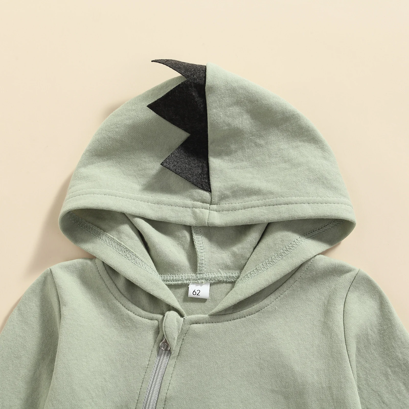 الوليد بيبي بوي فتاة للجنسين بذلة لطيف ديناصور مقنعين رومبير طويلة الأكمام البريدي متابعة الملابس لربيع الخريف 0-18days