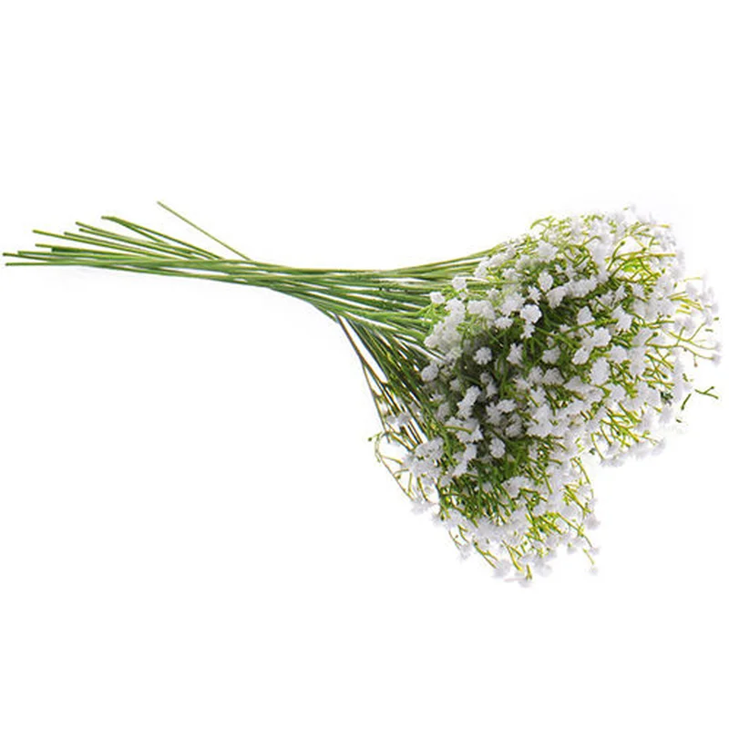 5/10pcs Gypsophila Floral Flower Fake Silk Bouquet Home Decor Artificial Flowers DIY Floral Bouquets Plastic Flowers