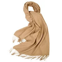 Wool Winter Scarf Women Fashion Shawl Adult Solid Scarves Luxury Autumn Shawls and Wraps  Poncho Scarfs for Ladies Unisex Wrap - Image 6