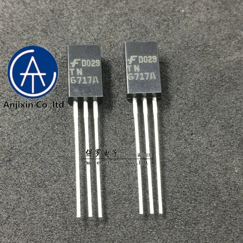 Novo transistor original 100%, tn6717a tn6717 tablete 1.2a/80v, 10 peças em estoque