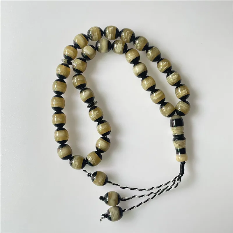 Oval bracelet Meditation Prayer Beads 33 Muslim Islamic Men and Women