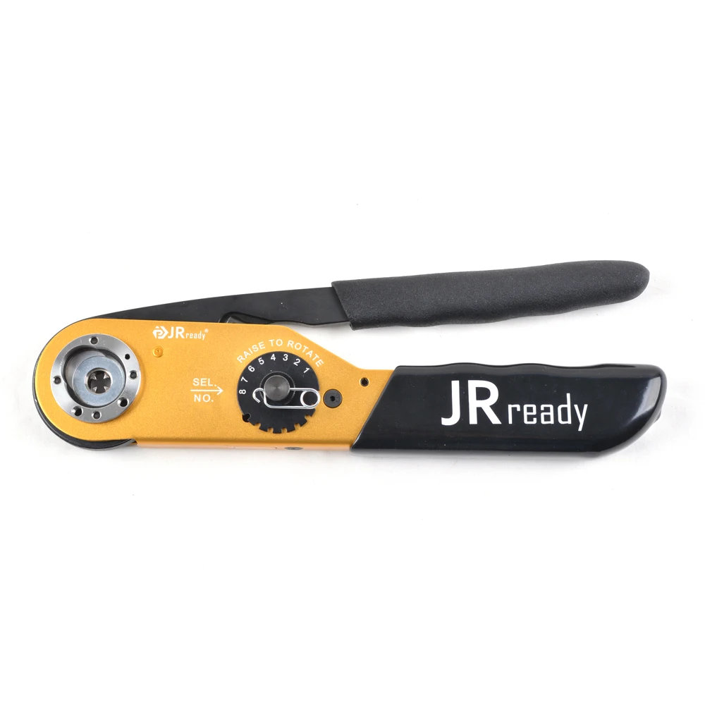 

JRready ACT-M300 Four-indent Aviation Crimp Tool 6-14AWG Equivalent M300 Work With MIL-Standard Electronic Connectors