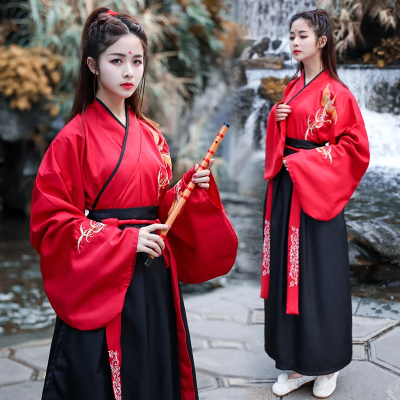 Hanfu Han element para hombre y mujer, ropa de clase china, fotos diarias de graduación, ropa de rendimiento de Artes Marciales antiguas