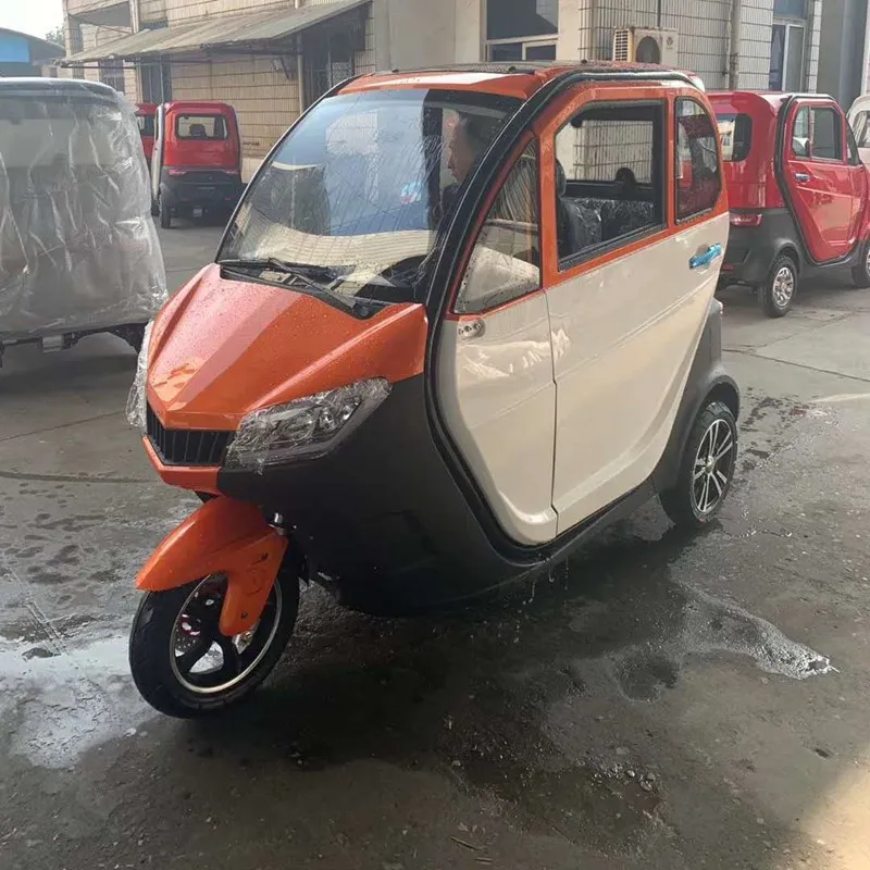 1.5KW 3 Wheel Electric Tricycle For Adults Motorcycles With Battery Mobility Scooter Vehicle Motorized Cargo Car Golf Carts