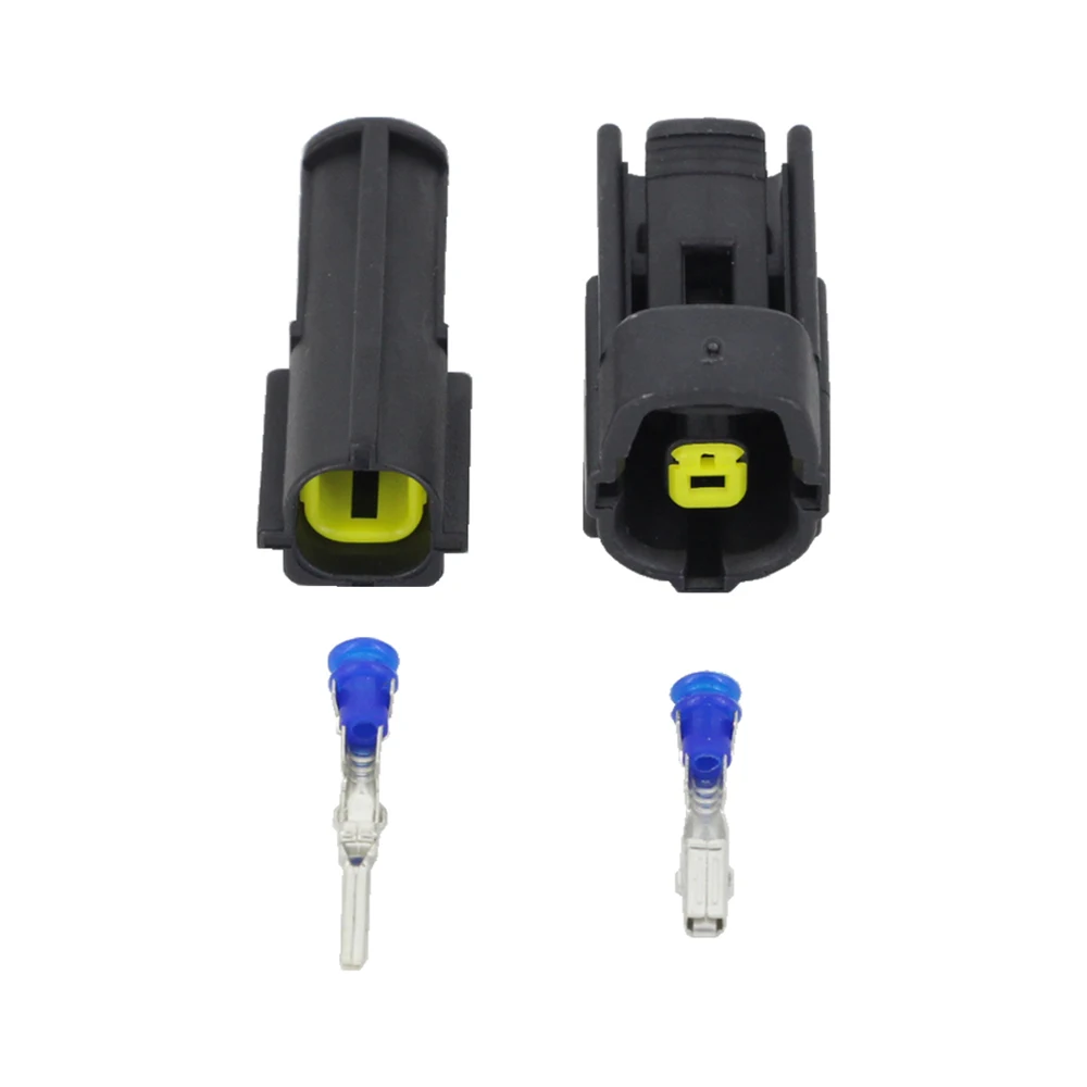 

1 Pin/Way DJ70116Y-1.8-11/21 Waterproof Electrical Wire Connector oxygen sensor connector plug 1P