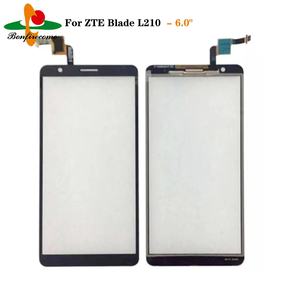 Original Touch Screen Panel For ZTE Blade L210 Touch Front Glass Sensor Digitizer Panel Lens