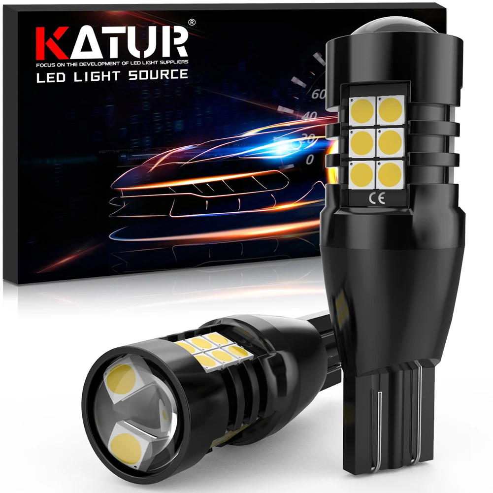 2x W16W T15 Led Canbus Car Backup Reserve Lights Bulb For Lada VESTA Niva Kalina Priora Granta Largus Vaz Samara 2110 12V White