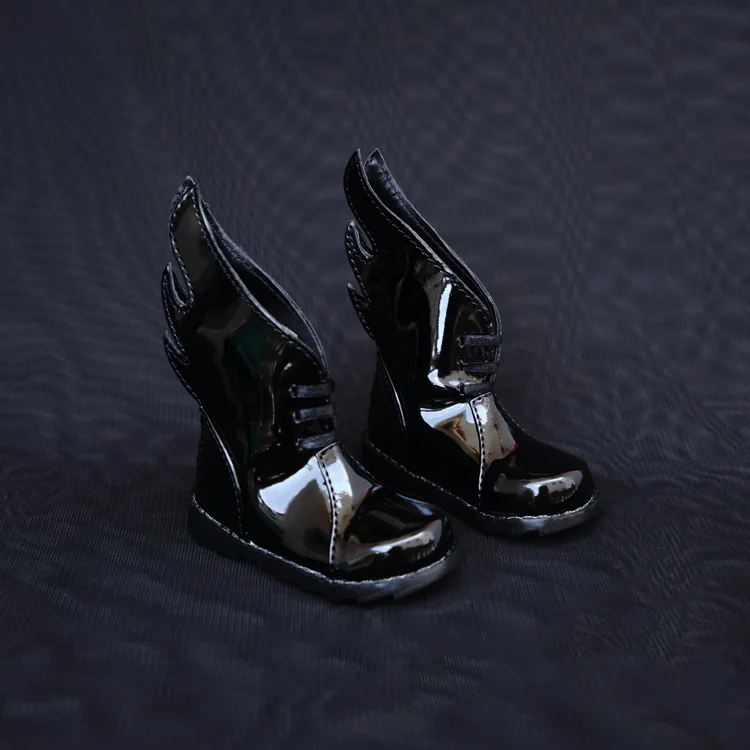 1/4 1/3 scale BJD shoes Wing military boots for BJD MSD SD13 doll accessories,Not included doll and other accessories A0576