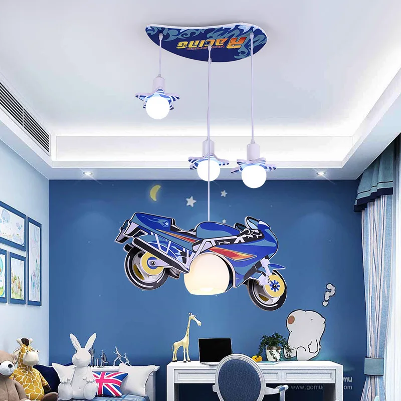 Lighting eye protection modern led lamp creative living room bedroom room boy child room female baby ceiling lamp LB121817