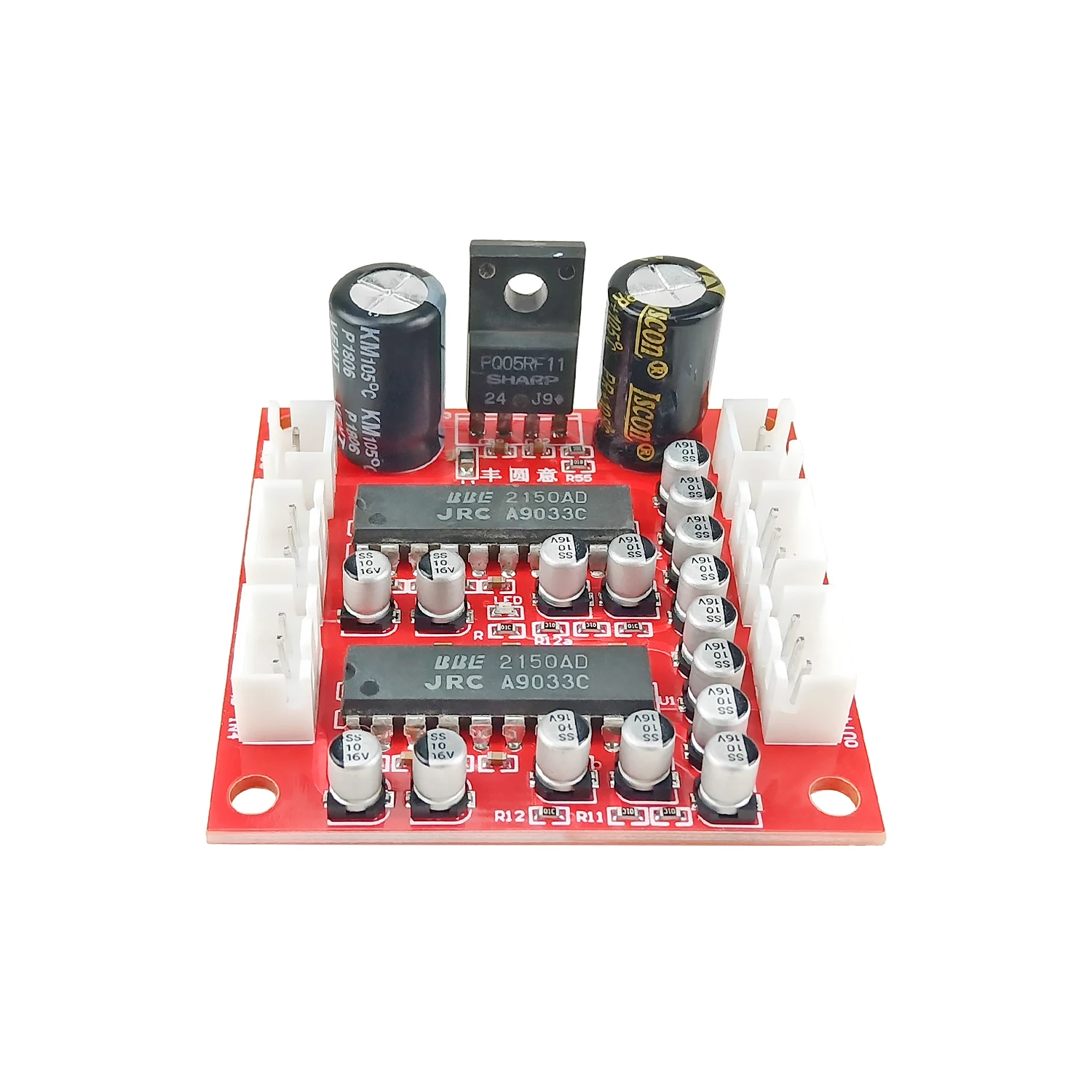 GHXAMP JRC2150 Preamplifier Tone Board 4-ช่อง Pre-สัญญาณ BBE Sound Effect Exciter ปรับปรุง Treble Bass Clarity DC6-19V 1PC