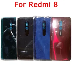 for Xiaomi Redmi 8 Back Battery Cover Rear housing cover case with adhensive replacement spare parts